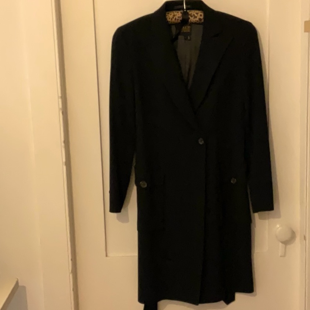 WOOL TRENCH COAT